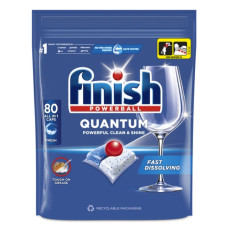 Капсулы для посудомоечных машин FINISH Quantum All in 1 для мытья посуды 80 шт